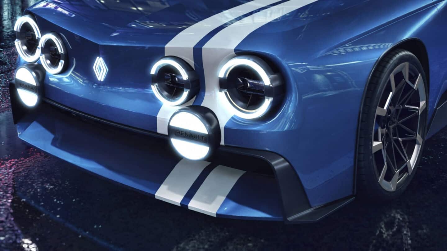 Renault unveils all-electric Gordini Concept 2-seater at Carwalk, not production-bound