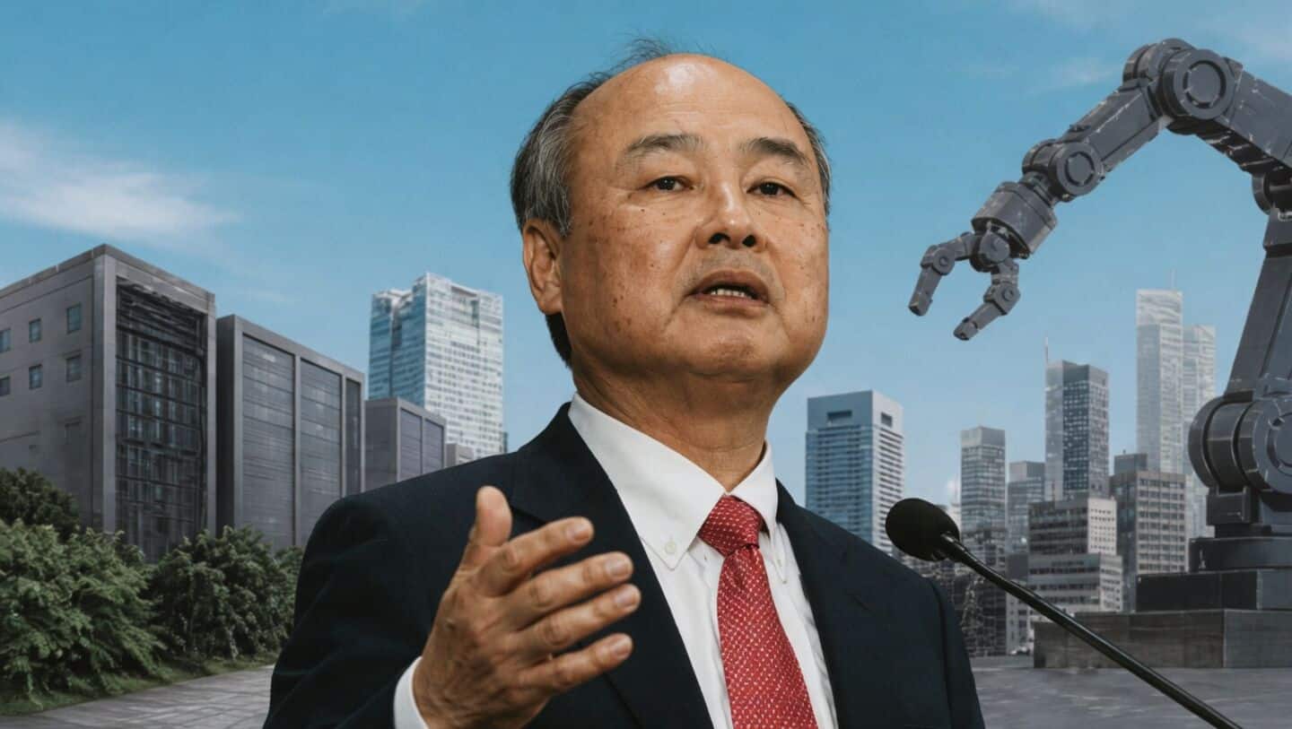 Masayoshi Son says AI bubble not a concern, only beginning