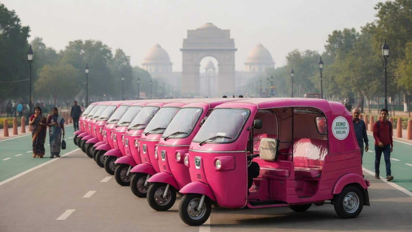 Delhi announces DURGA e-auto scheme for women and transgender communities
