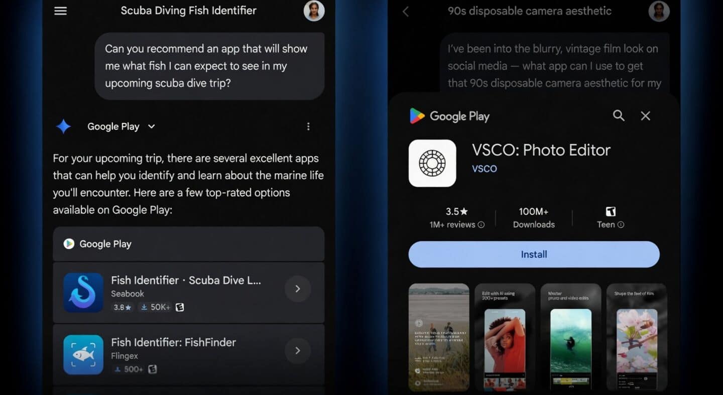 Google's Gemini chatbot helps Android users discover Play Store apps