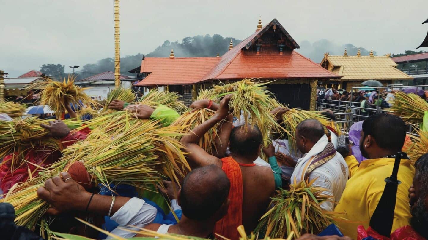 Landslide and heavy rain halt Sabarimala pilgrimage in Kerala