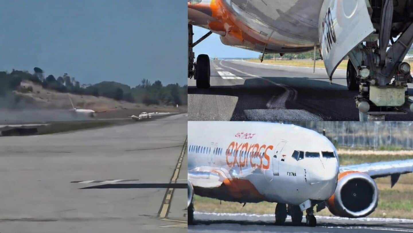 Nose gear of Air India Express flight breaks on landing