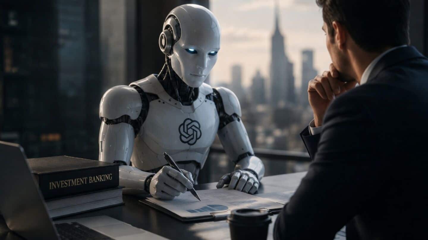 OpenAI seeks investment banker to train its AI on banking
