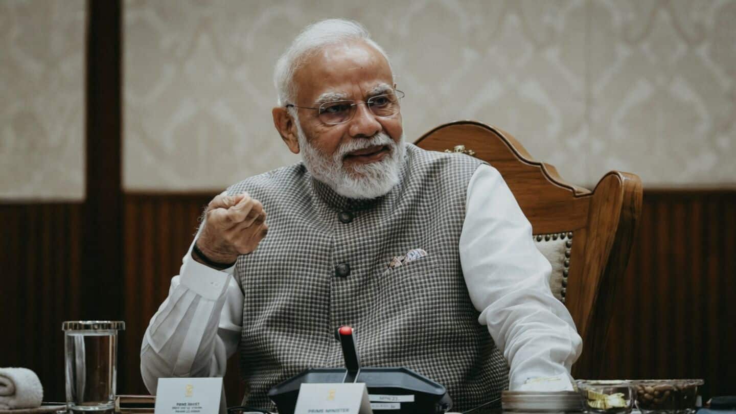 Narendra Modi calls for free open secure rules-based maritime order