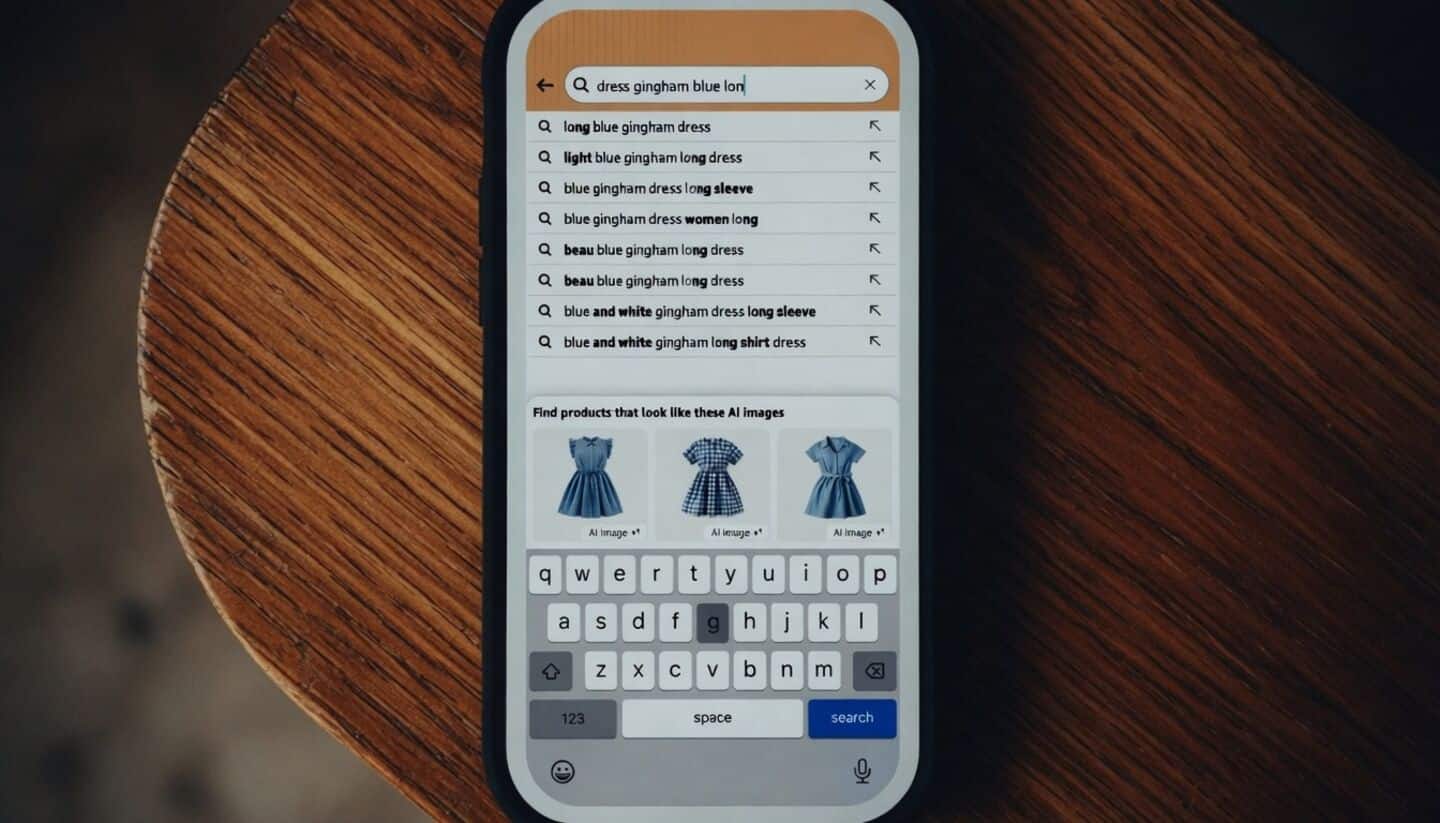 Amazon adds AI image generation to shopping app search