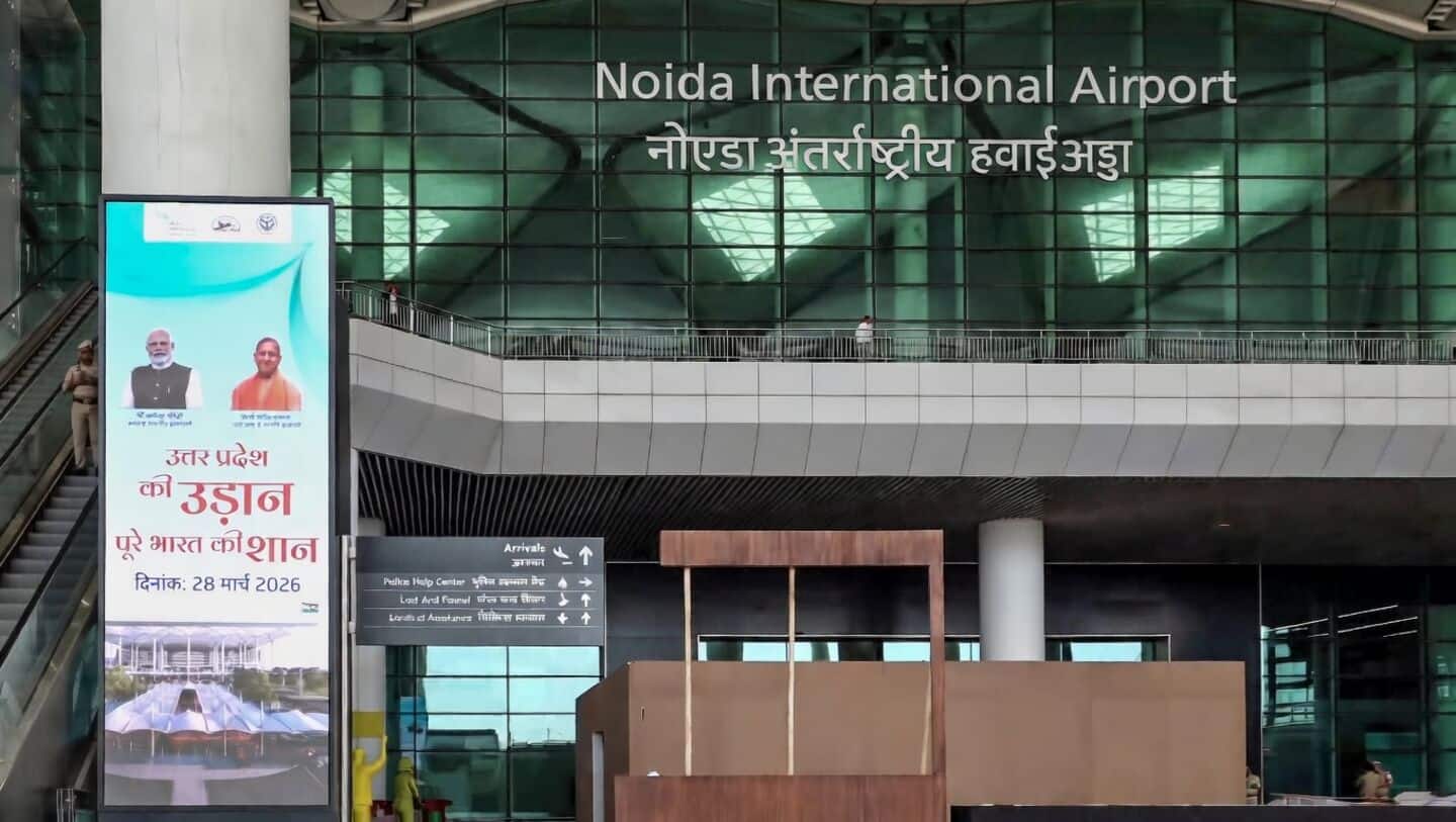 Prime Minister Modi opens Noida International Airport phase 1