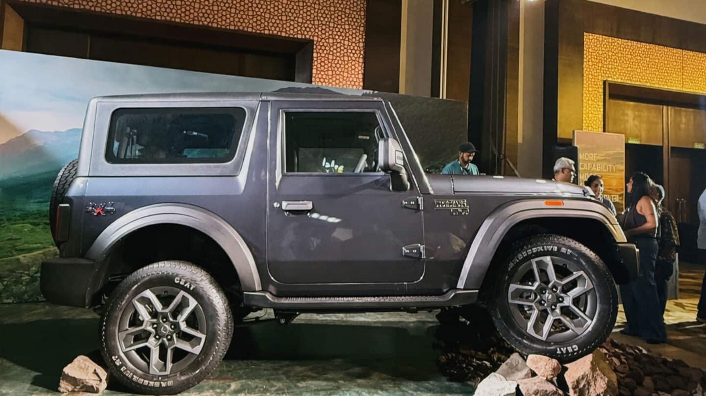 Mahindra launches Thar OG at ₹10.32L with 6 airbags standard