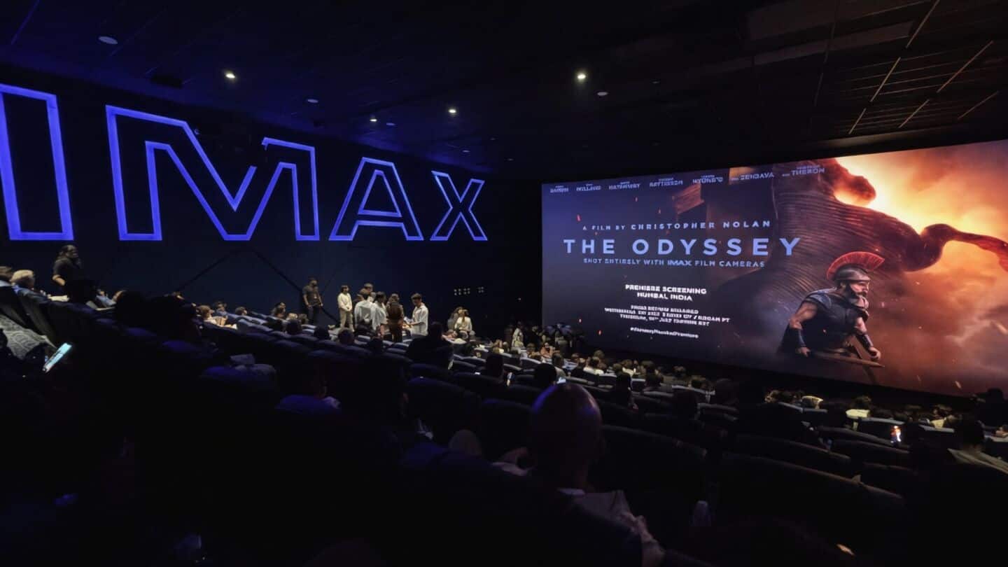 Nolan's 'The Odyssey' nets 92cr across India in 8 days