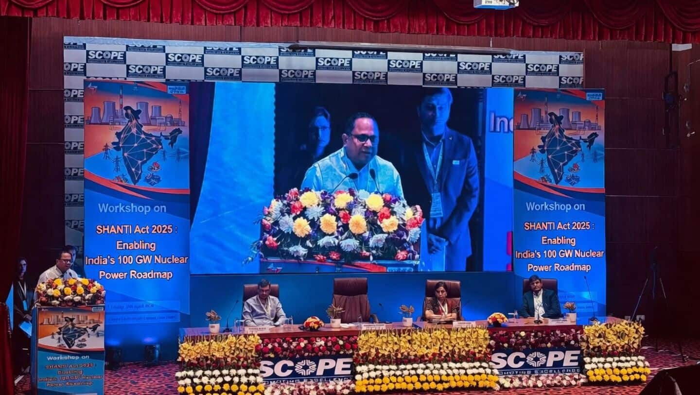 India announces 100 GW nuclear capacity target by 2047