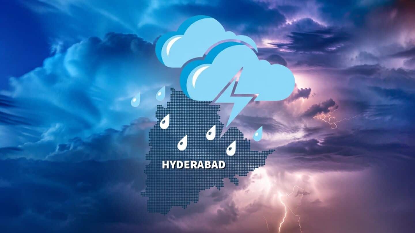 Afternoon rain surprises Hyderabad despite warnings of 40 kph winds