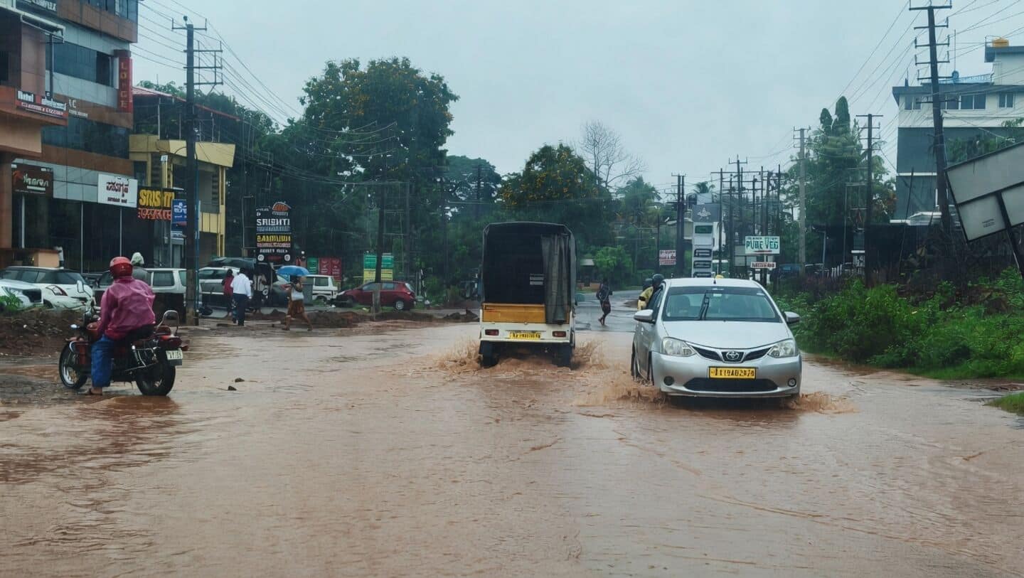 Mangaluru hit by heavy rains and widespread urban flooding