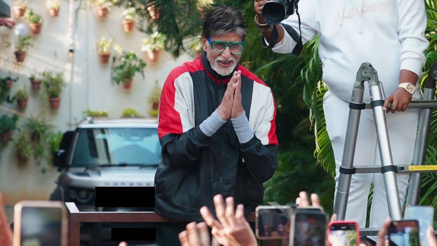 Bachchan tweets 'Besan,' leaves fans stumped with nearly 250,000 views