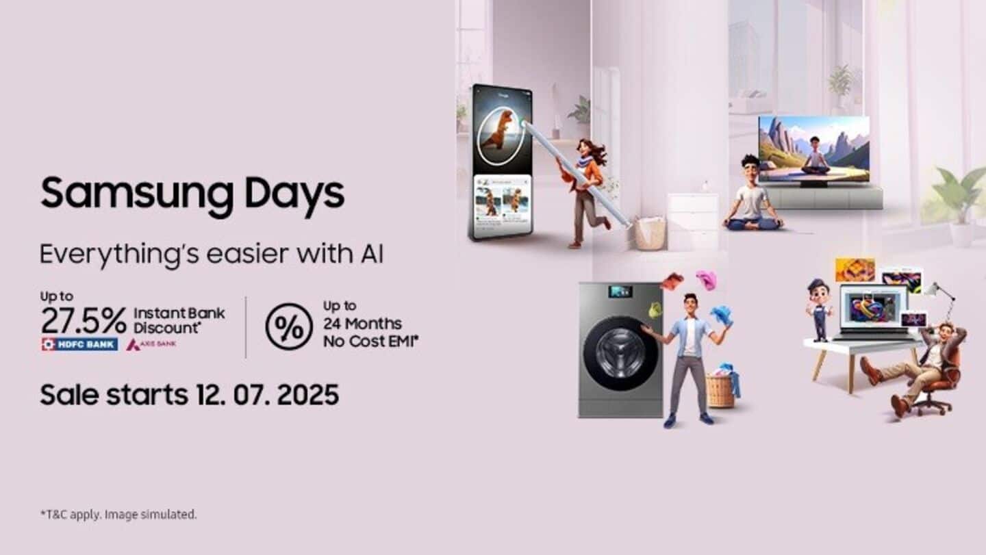 Samsung Galaxy Days: Exclusive deals on phones, wearables, and more