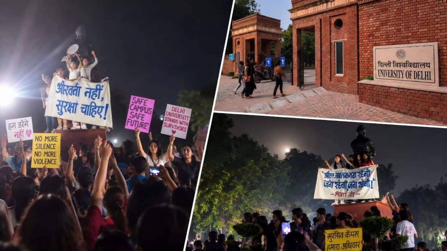 DU में छात्राओं के साथ छेड़छाड़, आरोपियों ने पीछा किया; पुलिस पर भी लापरवाही के आरोप