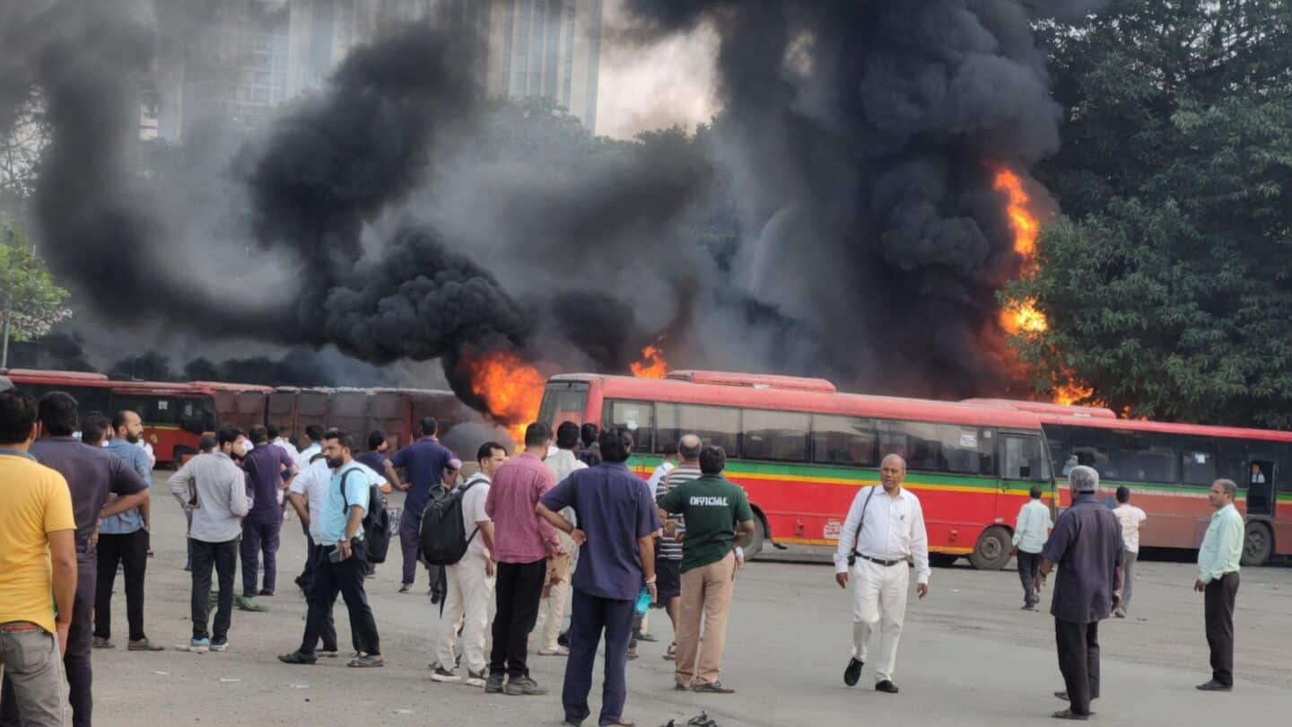 Electric bus fire at Sion depot damages about 10 busses