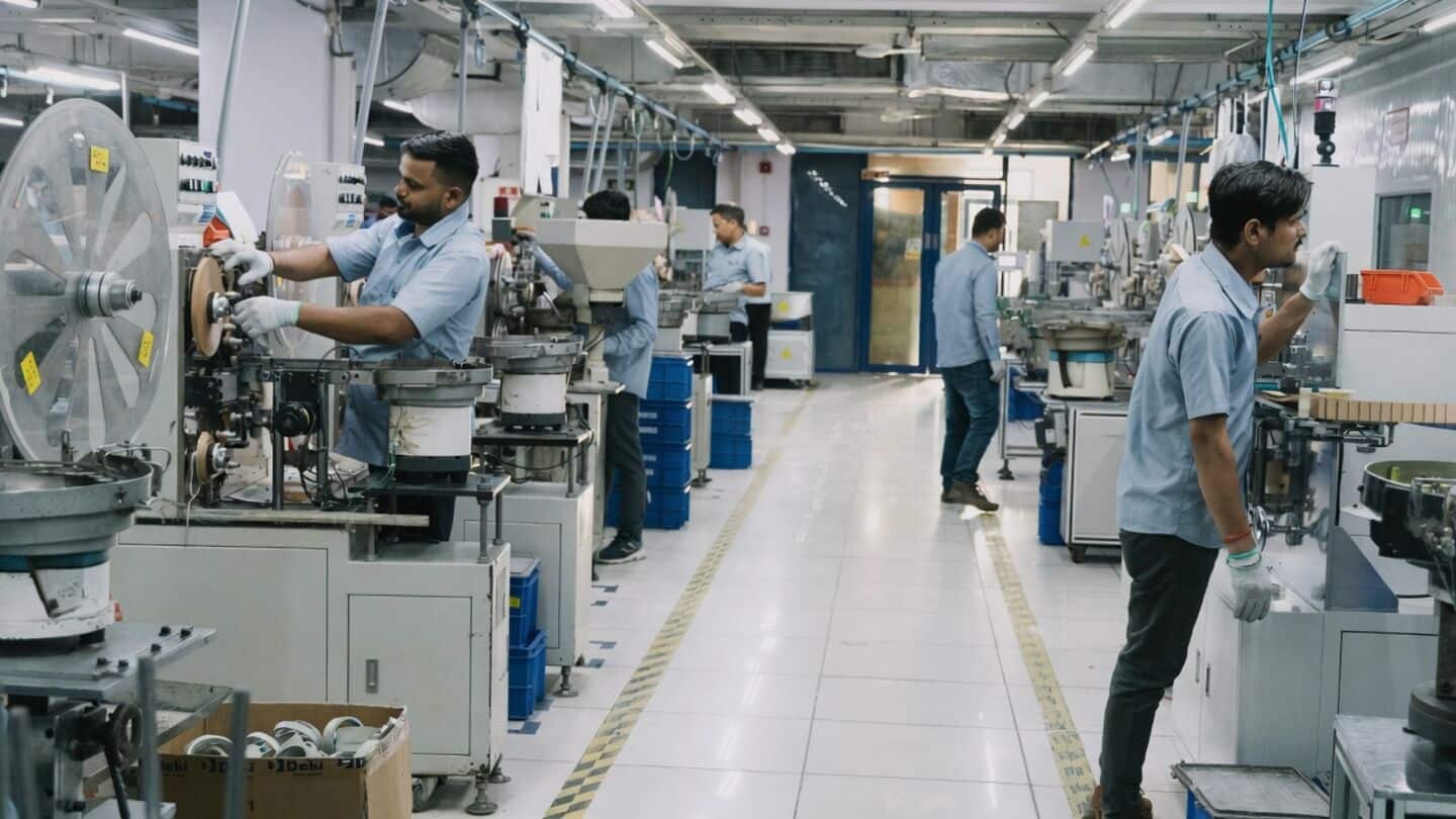 India's manufacturing adds more than 14L jobs in FY25