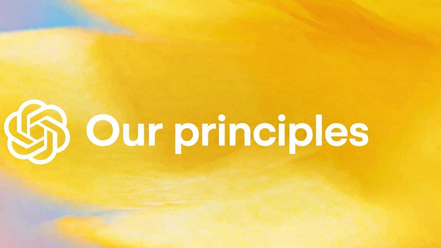 OpenAI CEO Sam Altman announces principles for accessible, safe AI