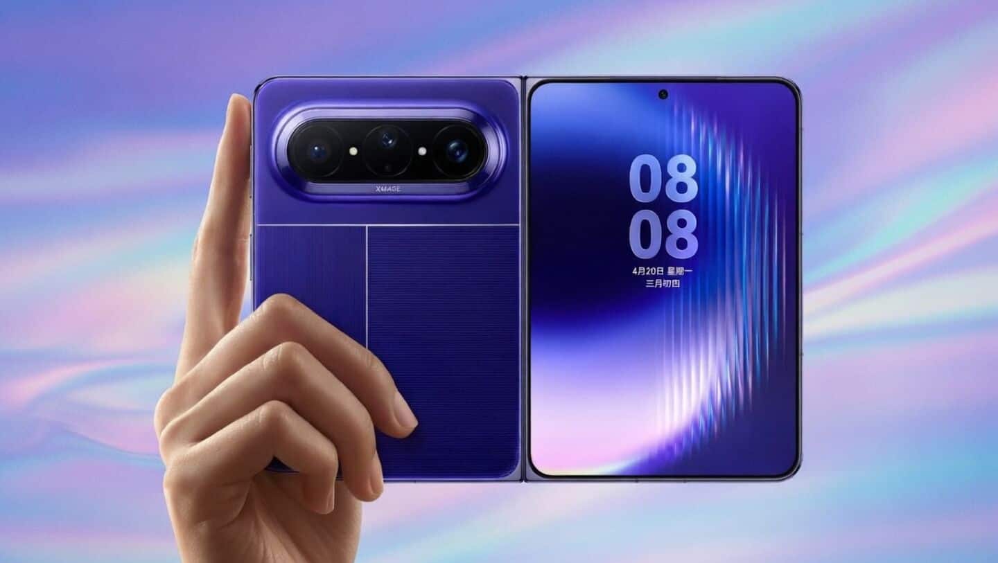 Huawei unveils Pura X Max foldable with widescreen for streaming