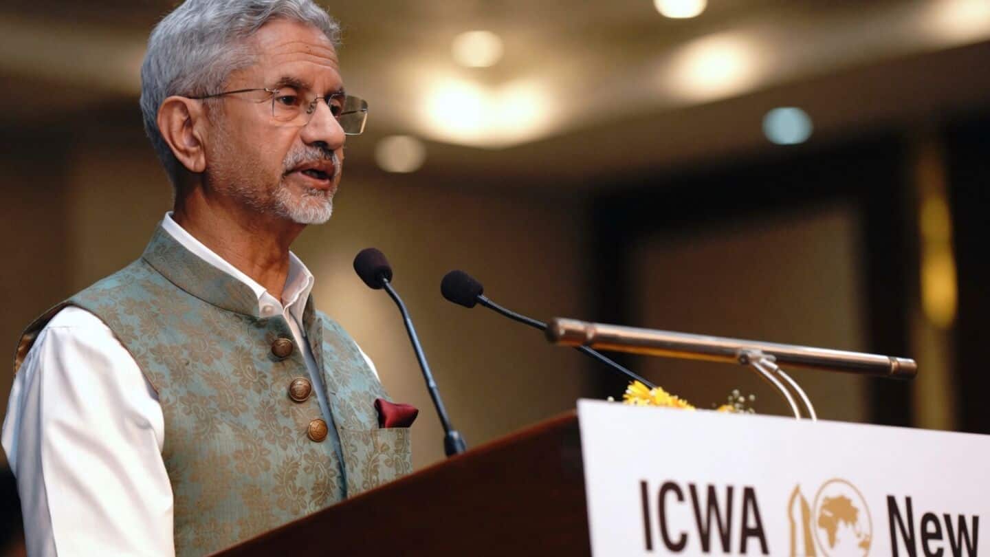 S Jaishankar outlines 6 diplomatic priorities at ICWA silver jubilee