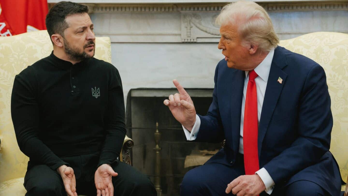 Donald Trump blames Volodymyr Zelenskyy for war and diesel shortage
