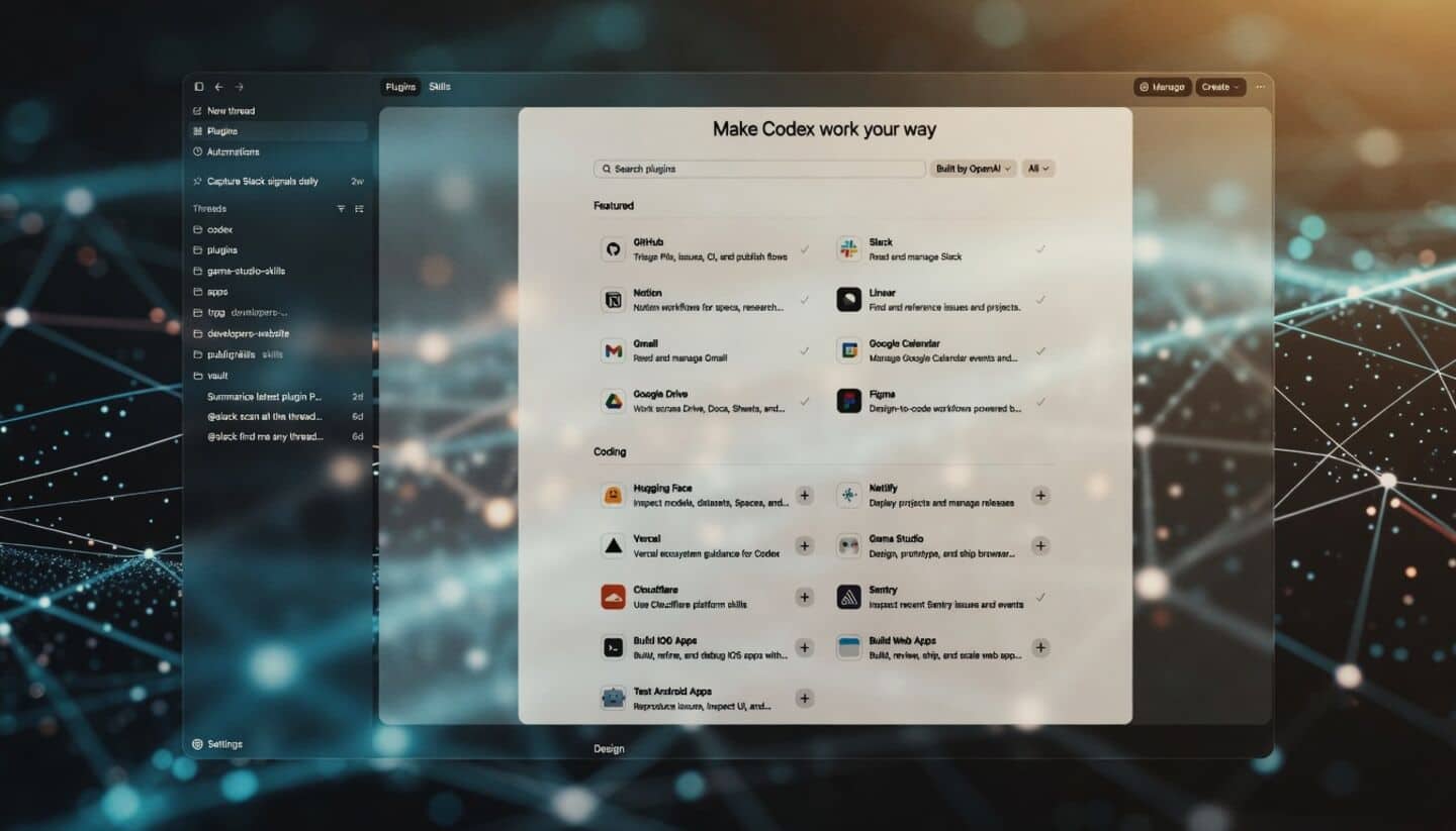 OpenAI adds plugins to Codex, strengthening competition with Claude Code