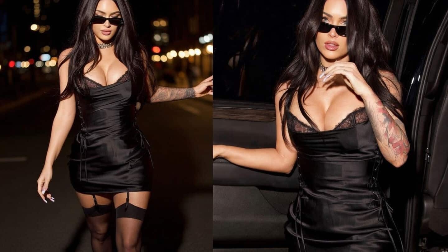 Megan Fox rocks Oscars afterparty in sheer lingerie set