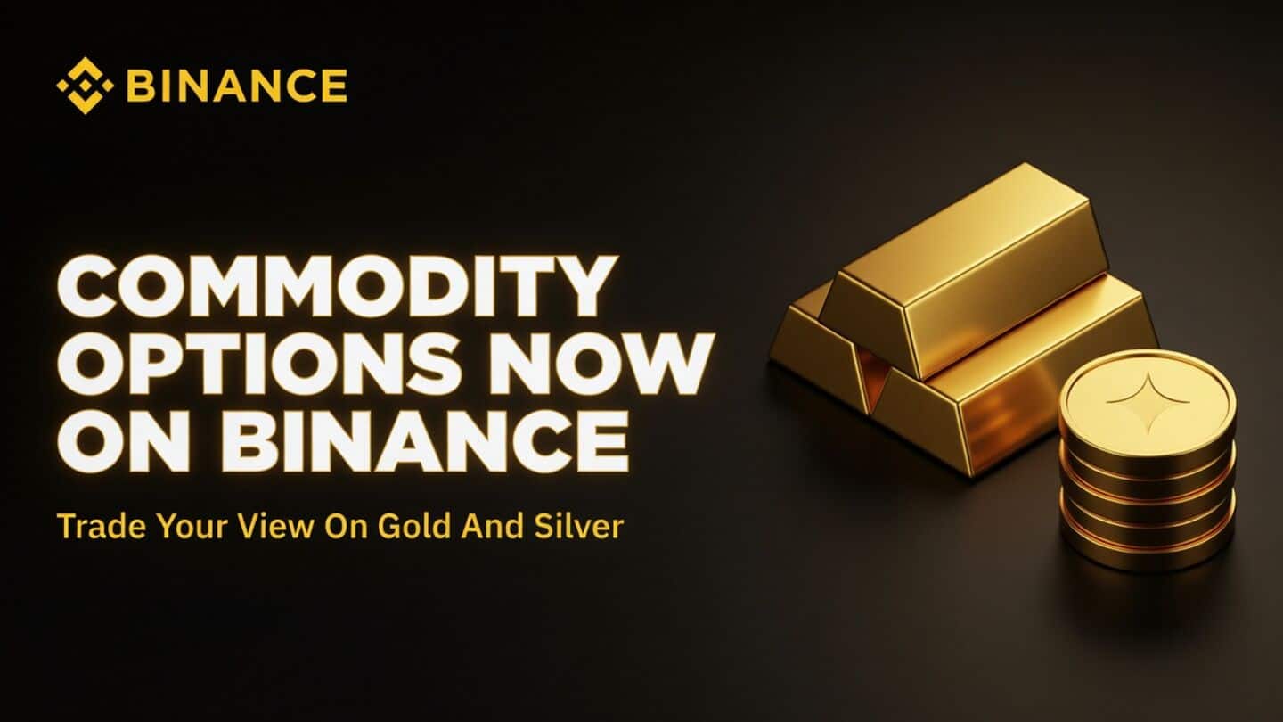 Binance plans gold and silver options via Nest Exchange Limited
