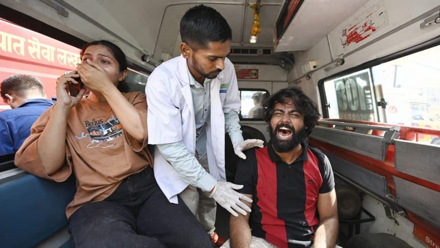 Lucknow building fire leaves 15 dead as rescue operations continue