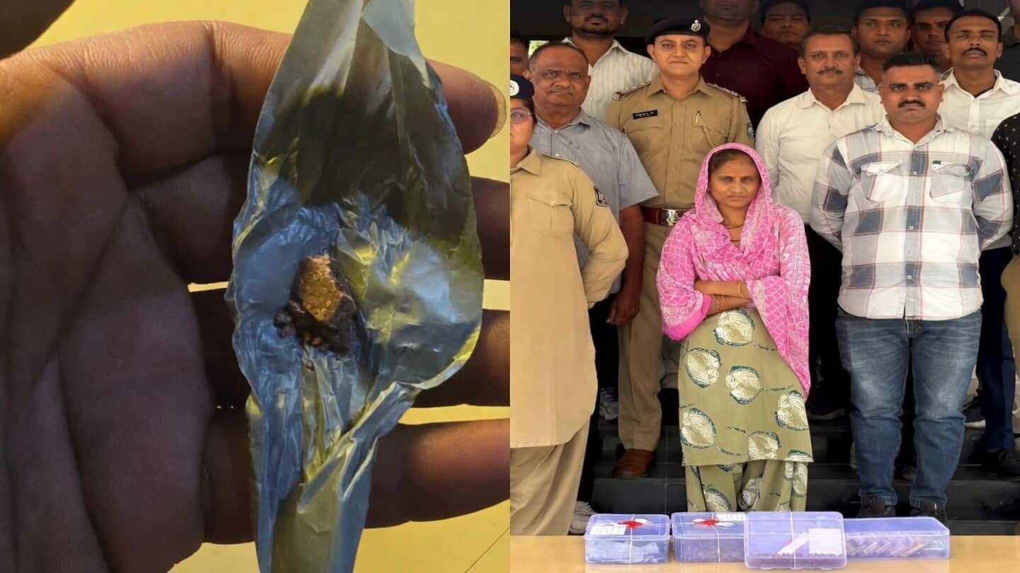Ahmedabad police catch Simaben Diwakar over drugs in chocolate wrappers