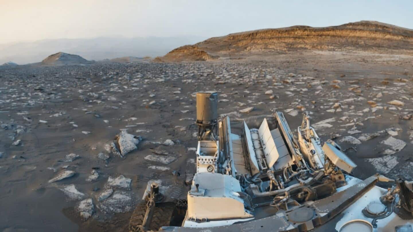 NASA's Curiosity shares color enhanced all day Mars panorama