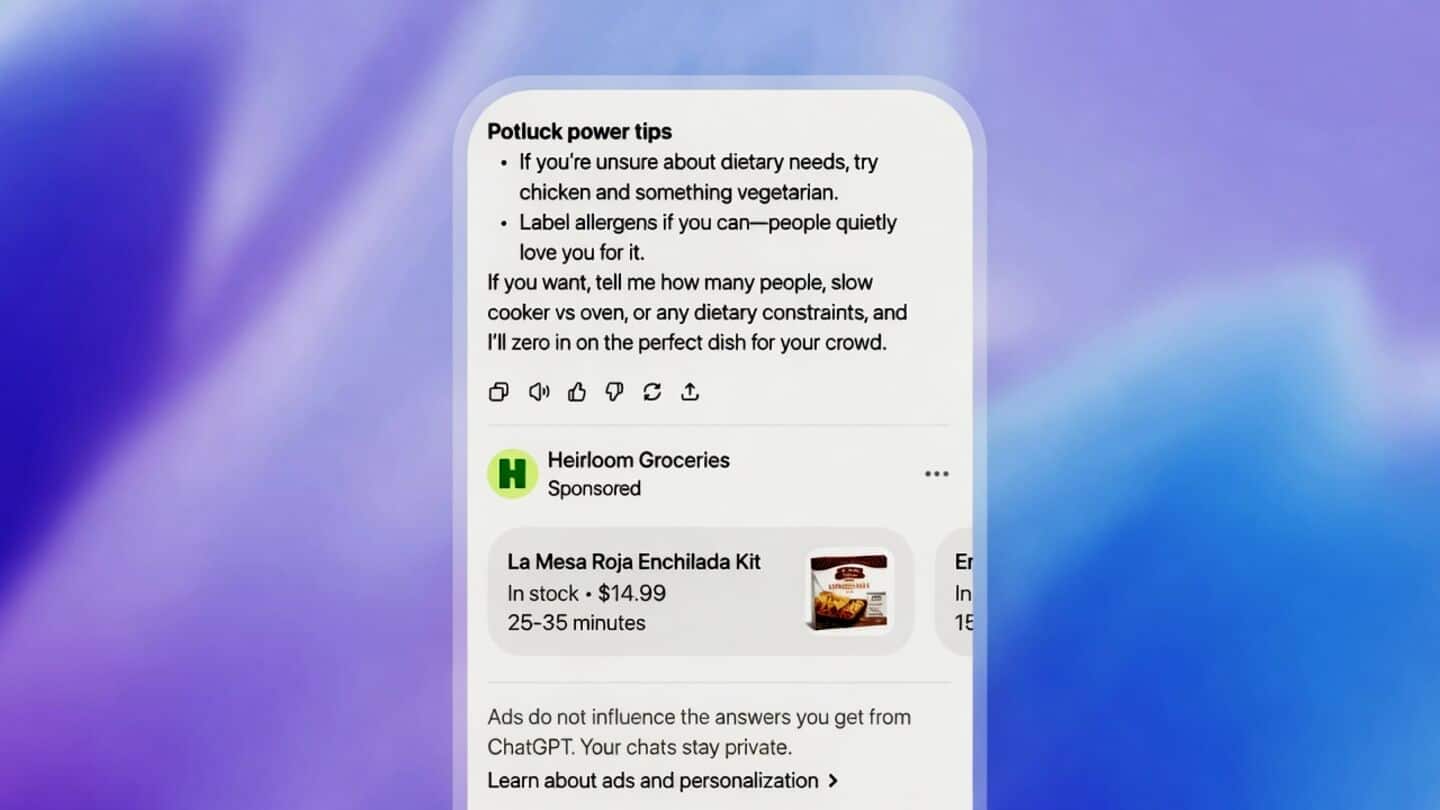OpenAI allows advertisers to match emails to ChatGPT activity