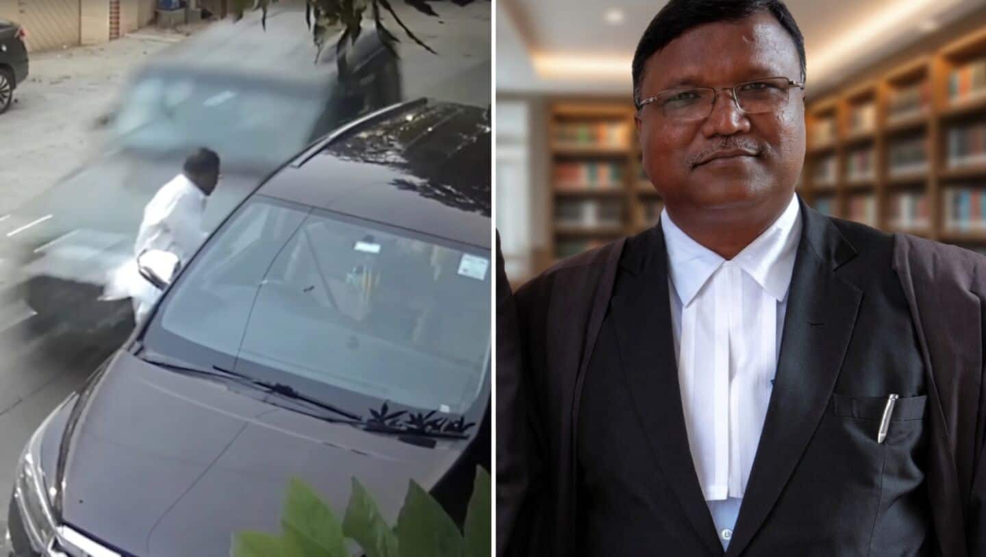 Video shows Hyderabad lawyer Khaja Moizuddin killed outside home