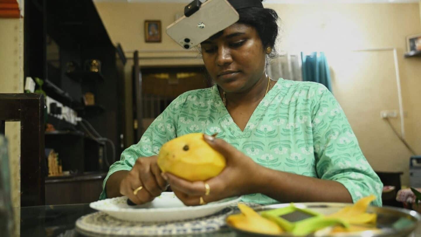 India pays thousands to film chores for robot training