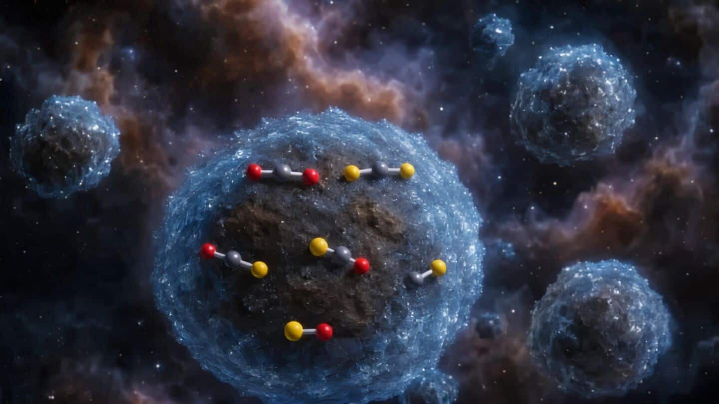 Researchers link missing sulfur in star-forming clouds to rapid reactions