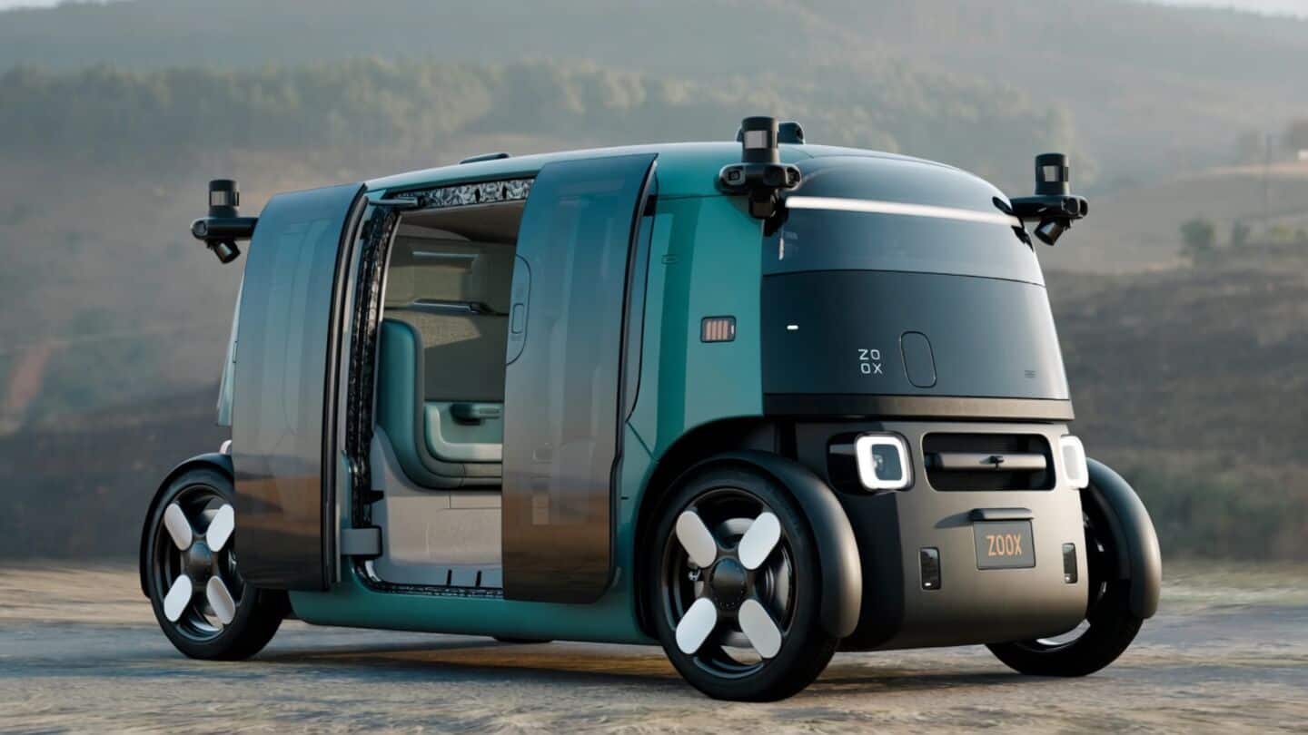 Amazon's Zoox unveils boxy driverless robotaxi focused on passenger comfort
