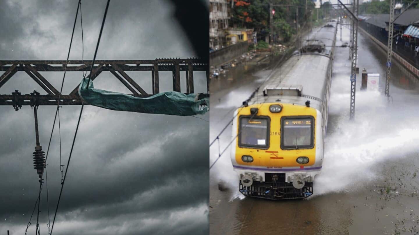 Mumbai downpour stalls Central line after debris, disrupts Western trains