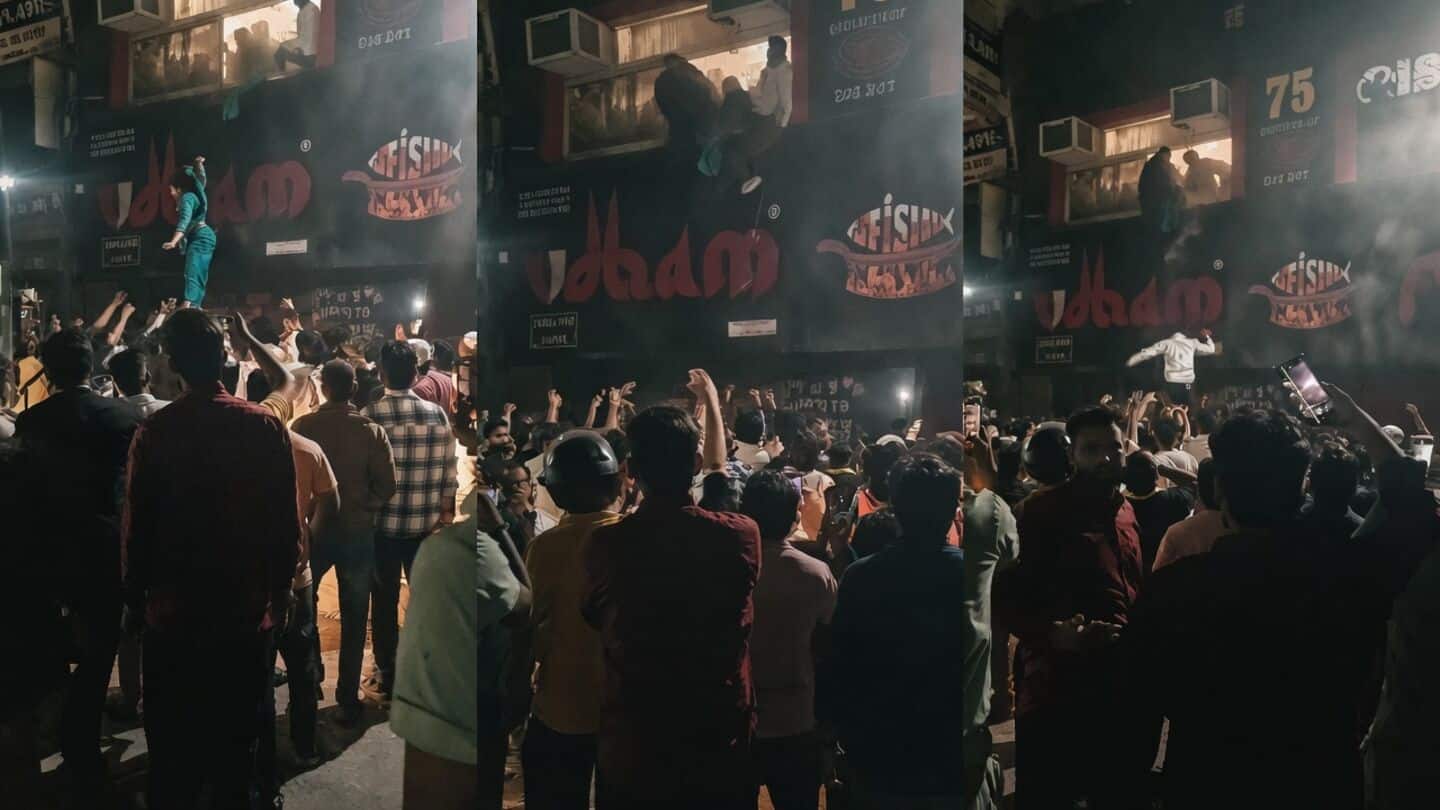 Patrons unhurt after Udham restaurant fire on Main Jafrabad Road