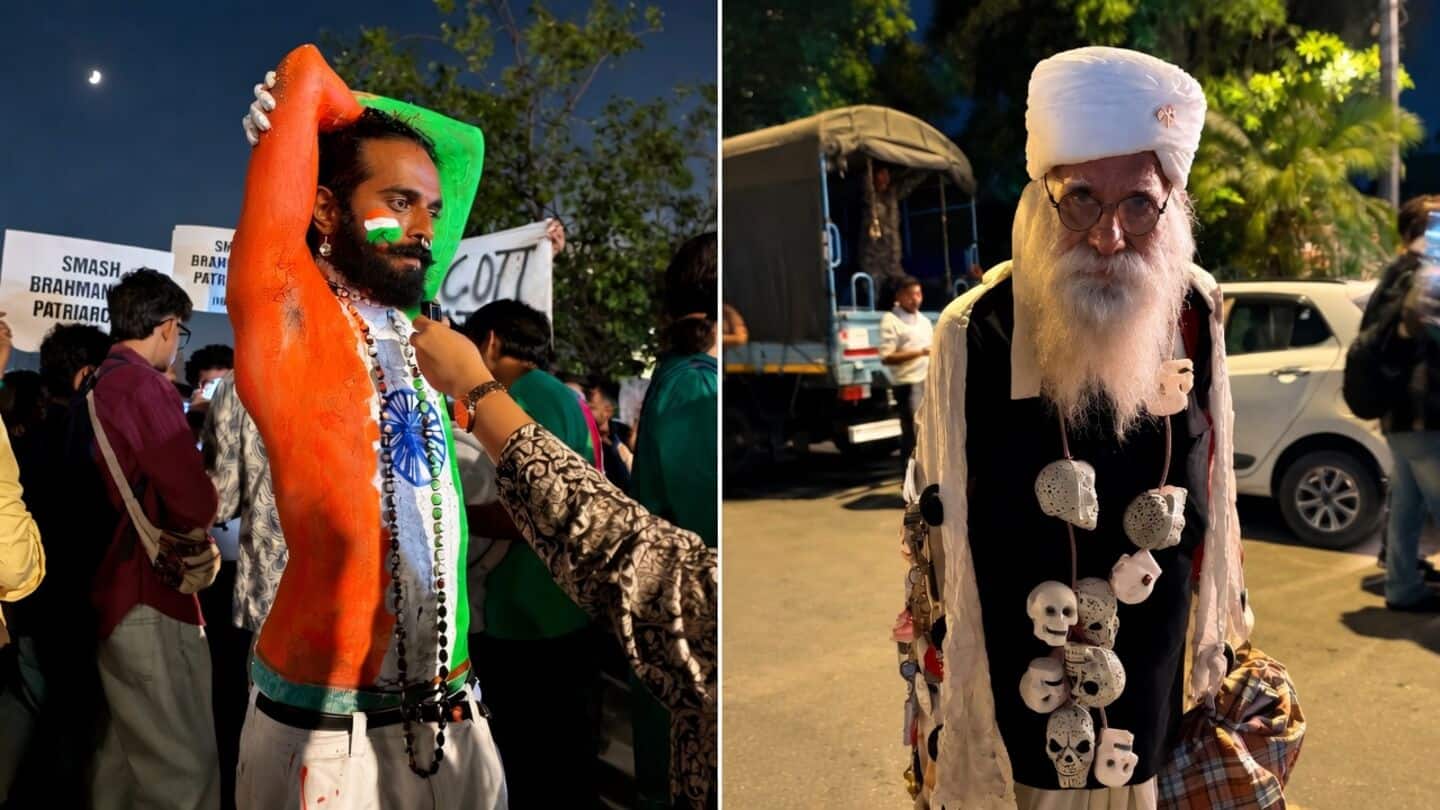 Cockroach Janta Party Tiranga March in Delhi stalls after detentions