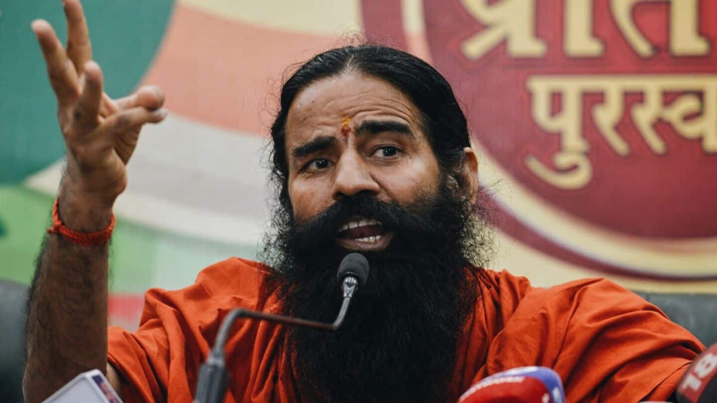Baba Ramdev in Karnal defends 'Vande Mataram' not as deity