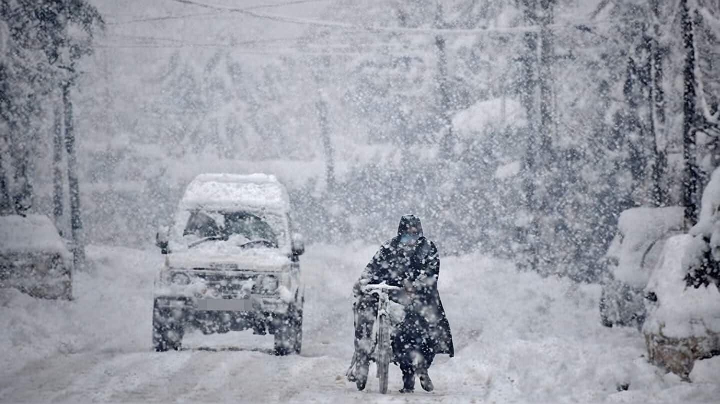 IMD warns of thunderstorms, rain, snow in parts of India