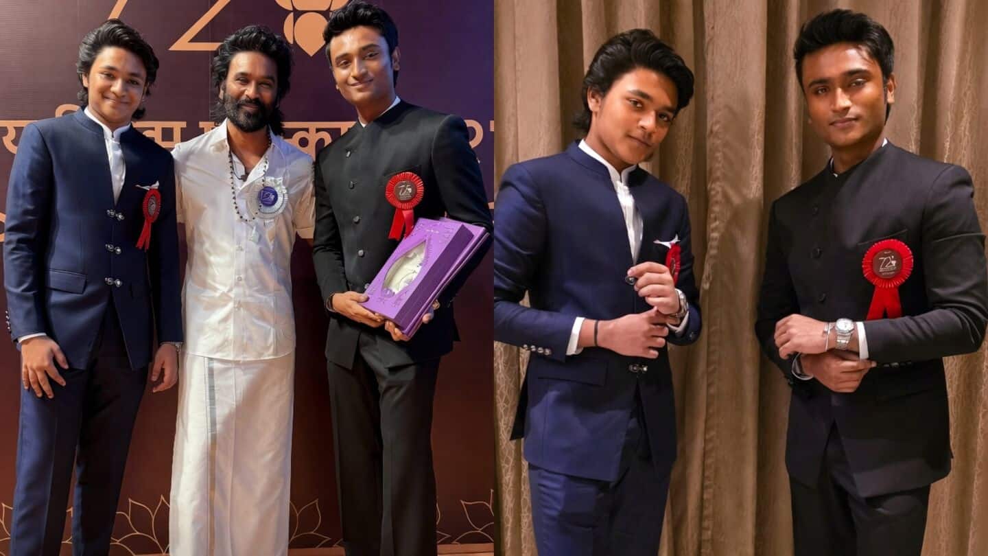 Dhanush wins National Awards for 'Raayan' as sons steal spotlight