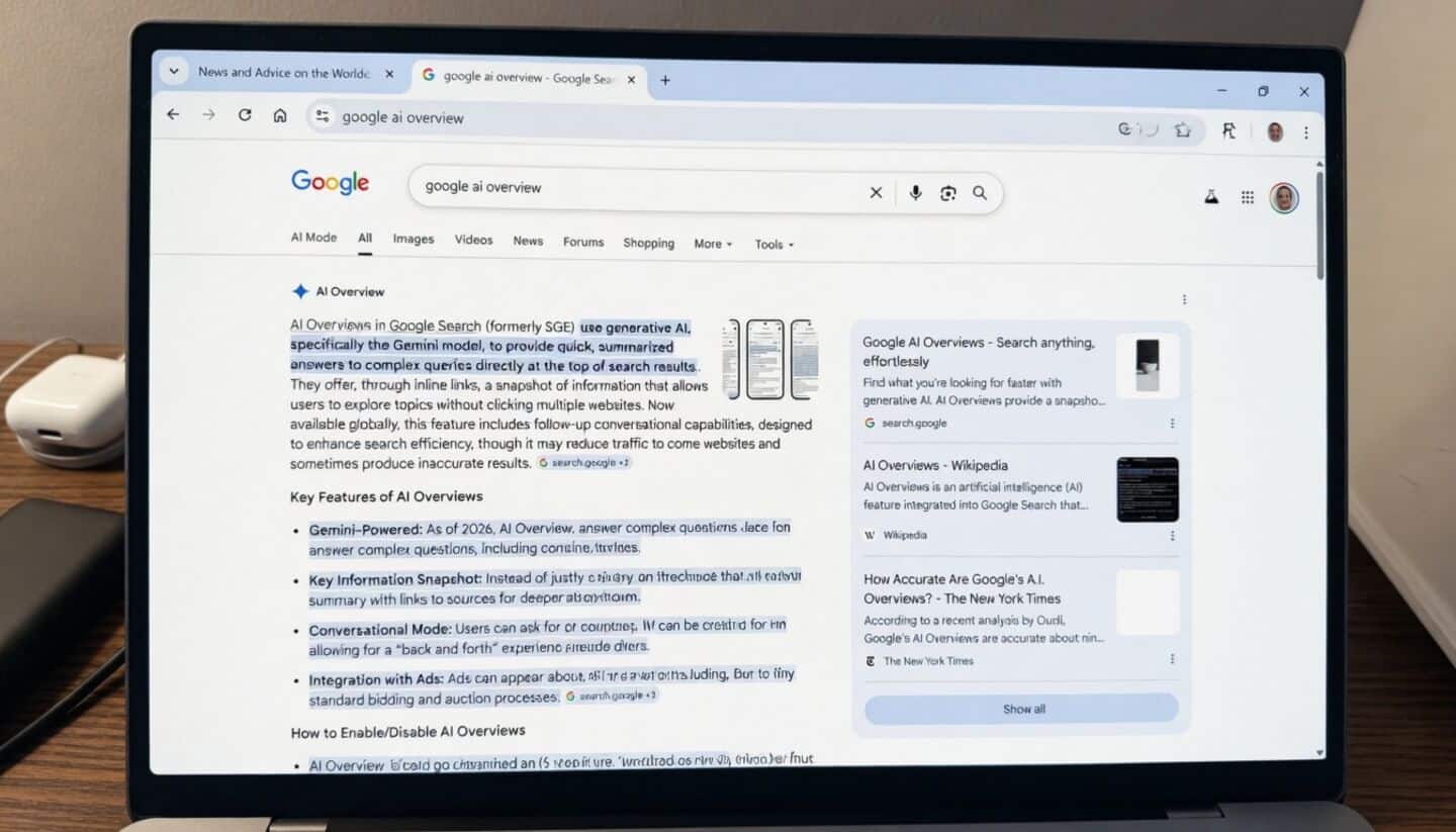 Google updates AI overviews with forum and social media advice