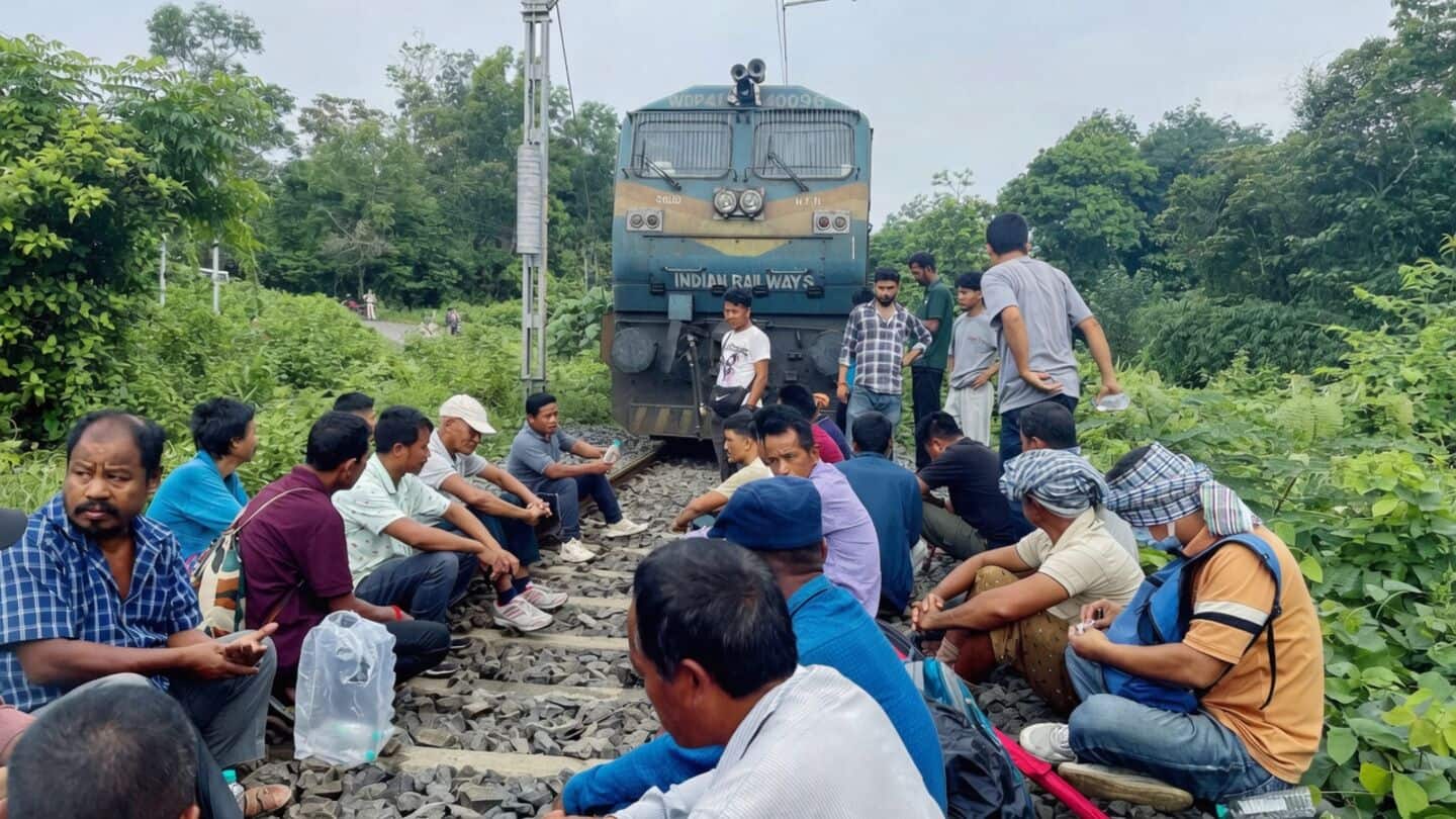 Surrendered NLFT and ATTF members end Tripura blockades after talks