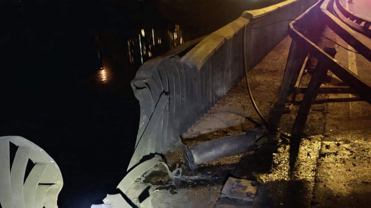 Russian attacks kill at least 6, damage Kyiv's northern bridge