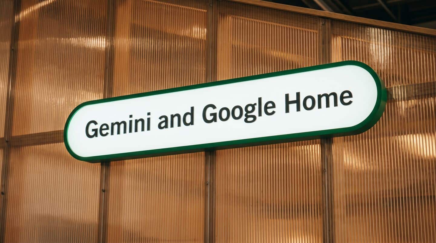 Google's Gemini 3.1 adds single command multitasking in Home app