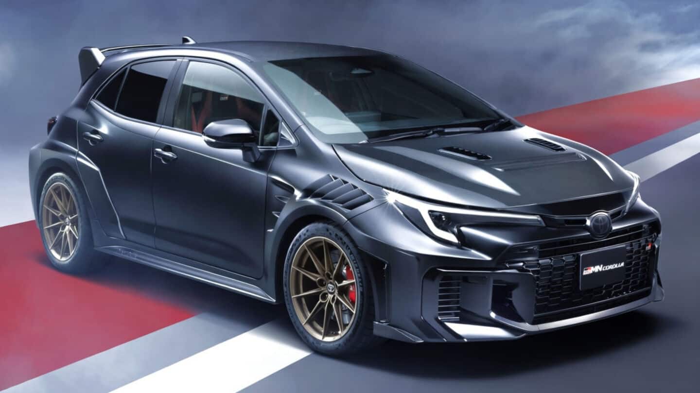 Toyota unveils GRMN Corolla, lighter track-focused model, deliveries in 2027
