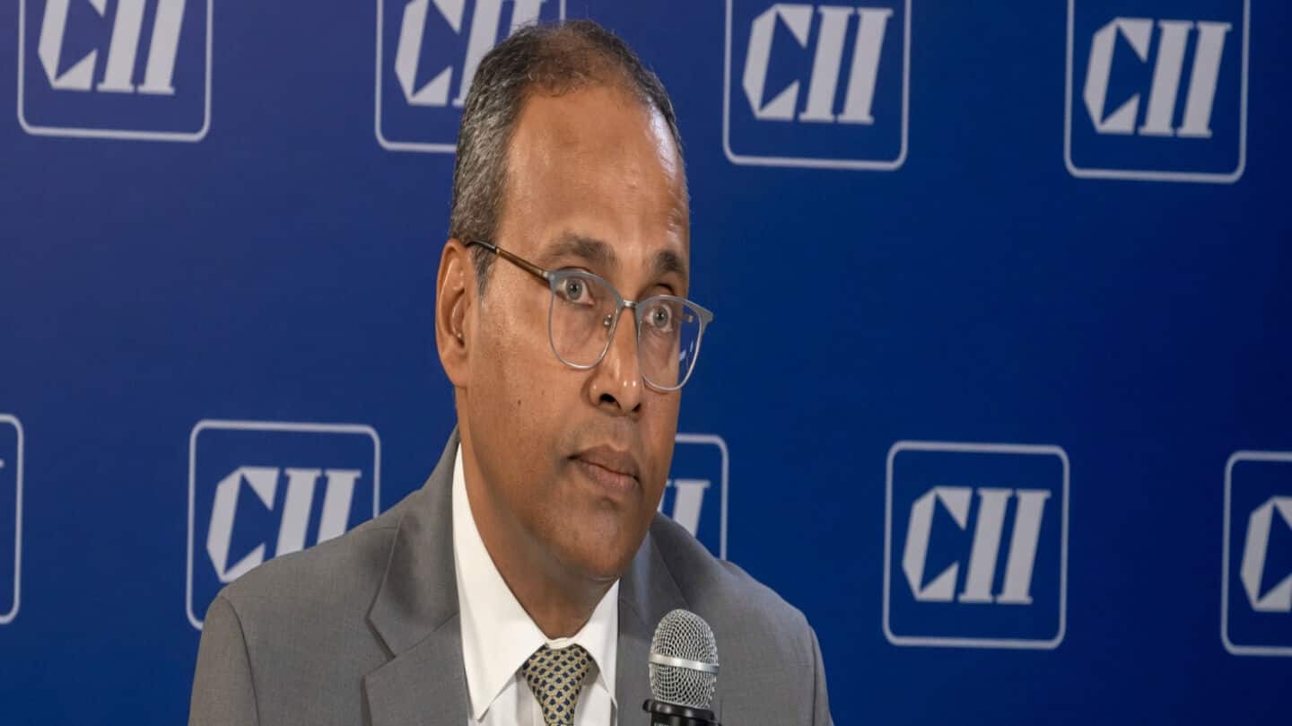 CII president R Mukundan urges smart reforms, AI, clean energy