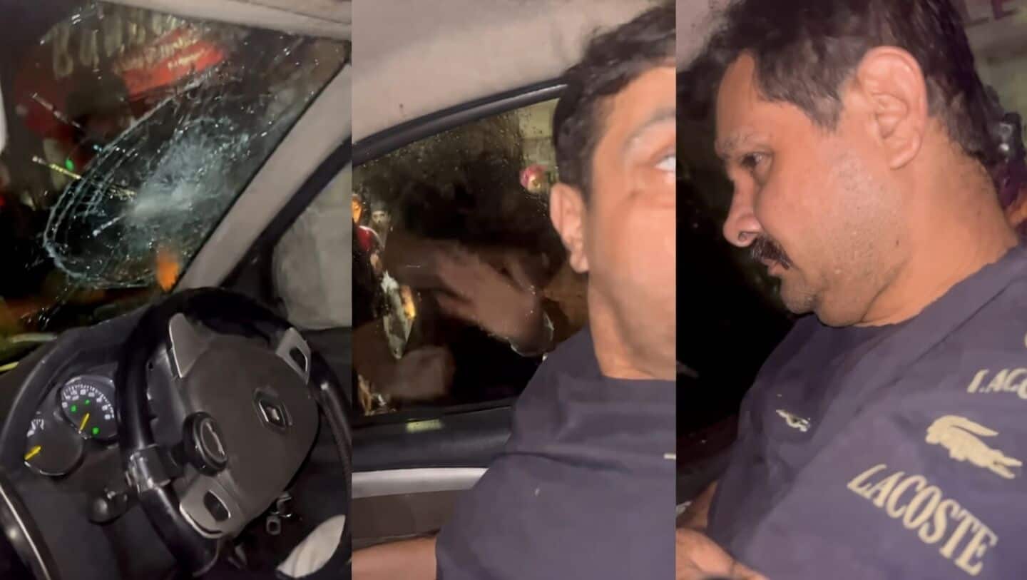 Tilak Nagar road rage: motorcyclists attack Abhinav Arora's family car