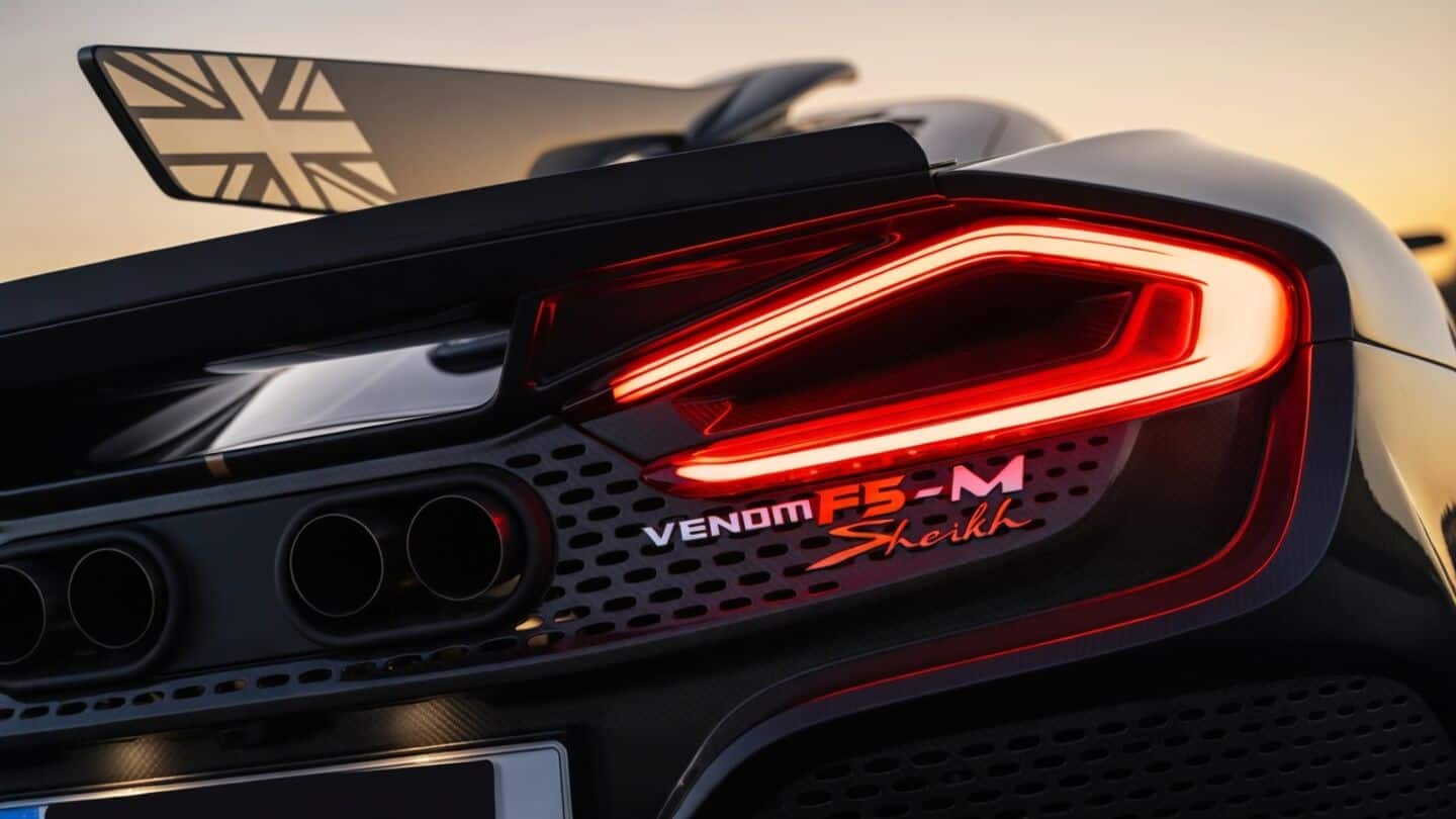 Hennessey debuts Venom F5-M at Goodwood with 6-speed manual, 2,031hp