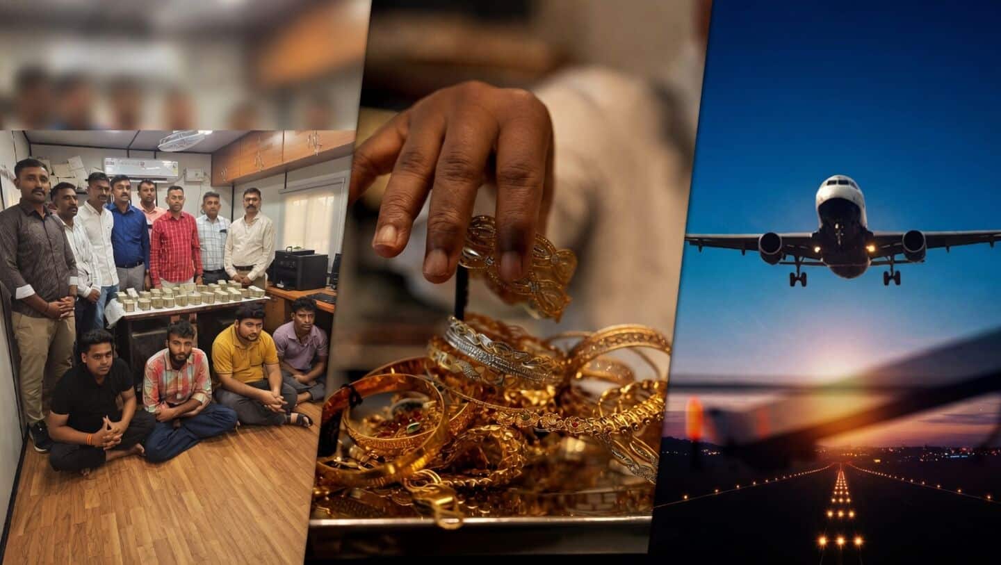 Ahmedabad airport gold heist sees ₹2.58cr Titan Company consignment vanish